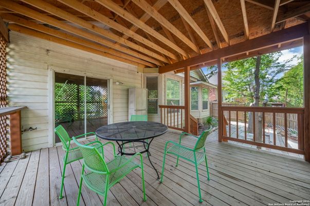 Exterior, Wood Texture Flooring