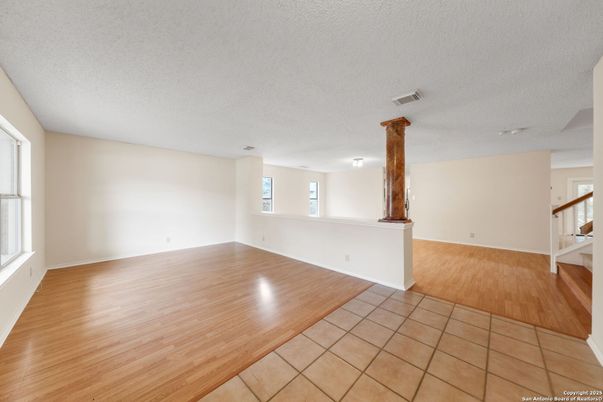 Empty room, Interior, Wood Texture Flooring