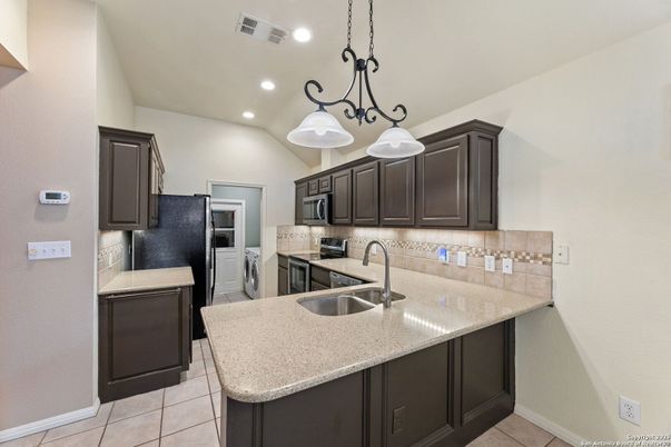 Interior, Kitchen, Pendant Lights, Recessed Lighting