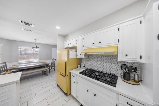 Dining room, Interior, Kitchen, Pendant Lights, Recessed Lighting