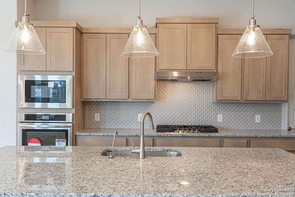 Interior, Kitchen, Pendant Lights, Stainless Steel Appliances