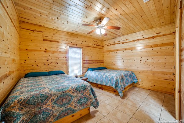 Bedroom, Interior, Wooden Ceilings, Wooden Walls