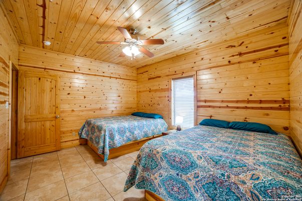 Bedroom, Interior, Wooden Ceilings, Wooden Walls