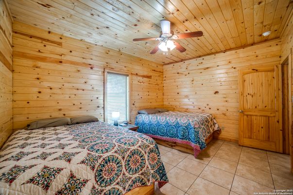Bedroom, Interior, Wooden Ceilings, Wooden Walls