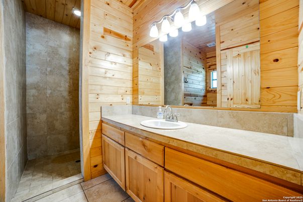 Bathroom, Interior, Wooden Walls