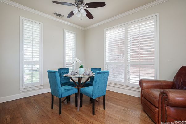Dining room, Interior, Wood Texture Flooring