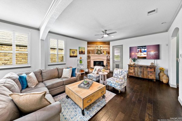 Fireplace, Interior, Living room, Wood Texture Flooring