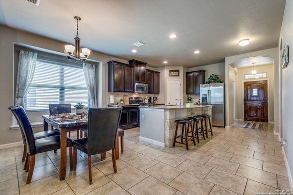 Dining room, Interior, Kitchen, Pendant Lights, Recessed Lighting