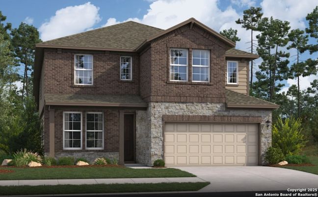 Attached, Exterior, Facade, Brick Facade, Brick Traditional