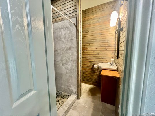 Bathroom, Interior, Wooden Walls