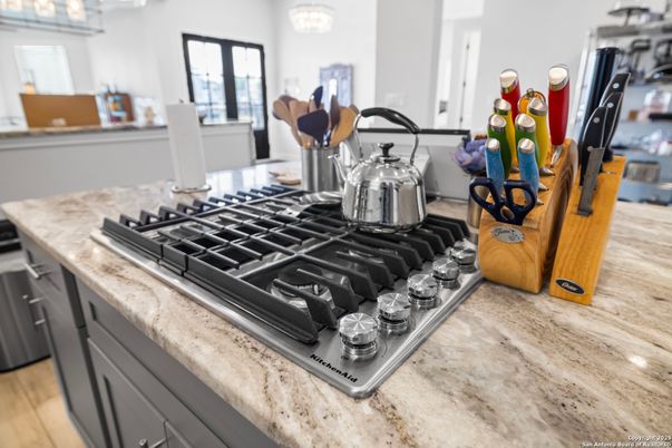 Interior, Kitchen, Tile Countertops