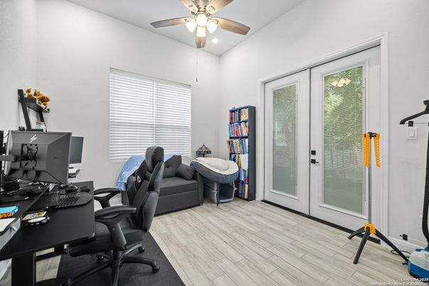 Home Office, Interior, Wood Texture Flooring