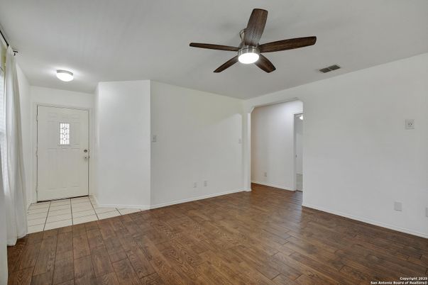 Empty room, Interior, Wood Texture Flooring