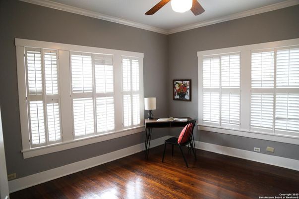 Home Office, Interior, Wood Texture Flooring