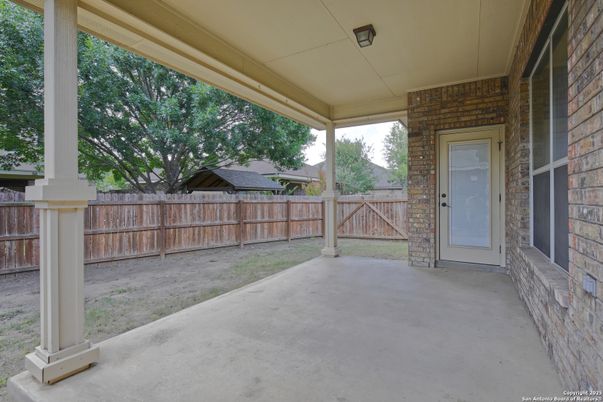 Backyard, Exterior