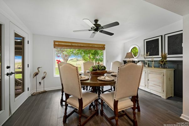 Dining room, Interior, Wood Texture Flooring