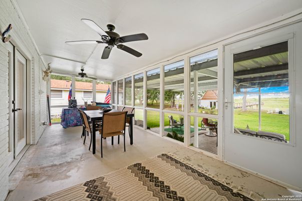 Dining room, Interior, Stone Walls, Sun Room
