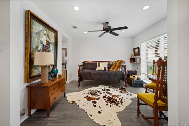 Interior, Recessed Lighting, Wood Texture Flooring