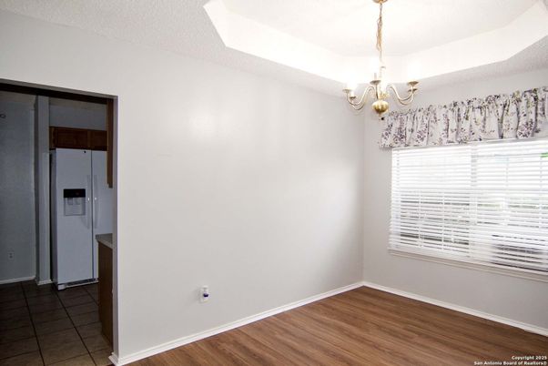 Chandelier, Empty room, Interior, Wood Texture Flooring