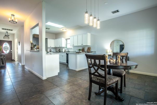 Dining room, Interior, Kitchen, Pendant Lights