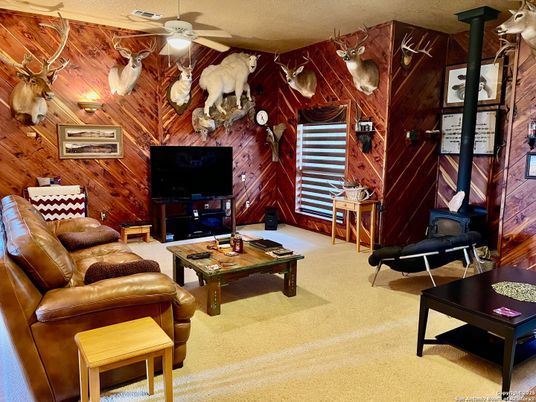 Interior, Living room, Wooden Walls