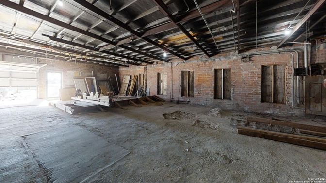 Interior, Stone Walls, Wooden Beams