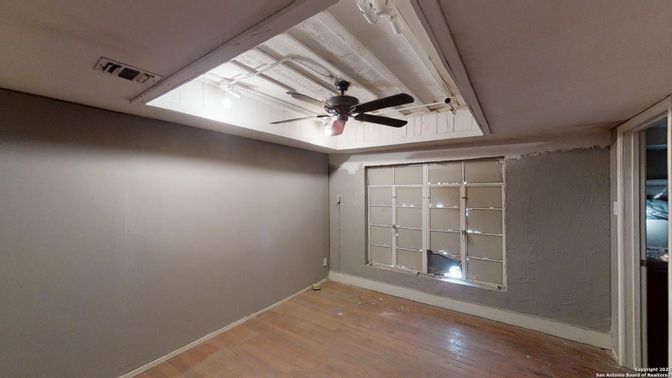 Empty room, Interior, Wood Texture Flooring