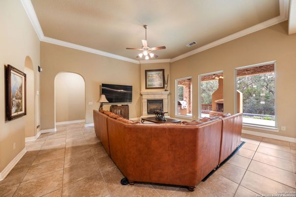Fireplace, Interior, Living room