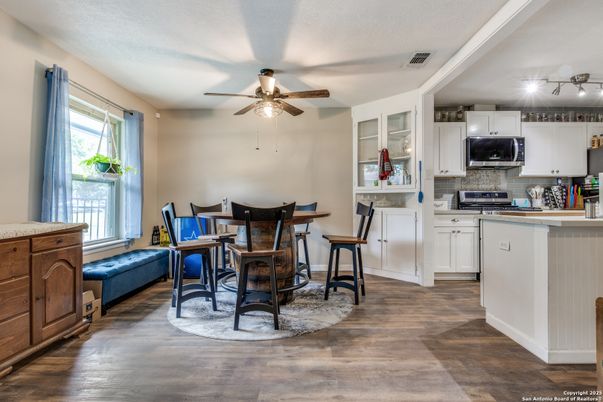 Dining room, Interior, Kitchen, Wood Texture Flooring