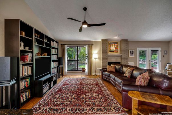 Fireplace, Interior, Living room, Wood Texture Flooring