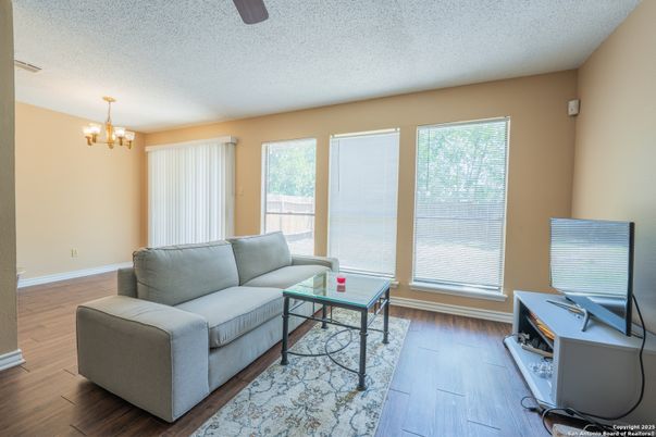 Chandelier, Interior, Living room, Wood Texture Flooring