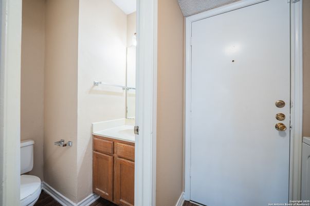 Bathroom, Interior, Wood Texture Flooring