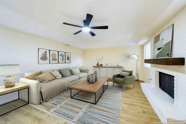 Fireplace, Interior, Living room, Wood Texture Flooring