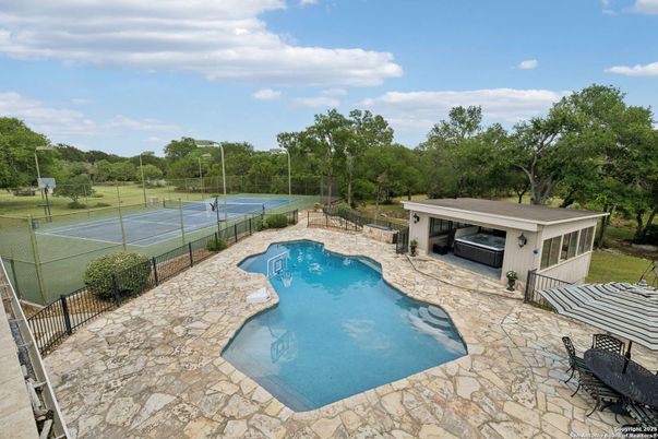 Exterior, Pool, Tennis Courts