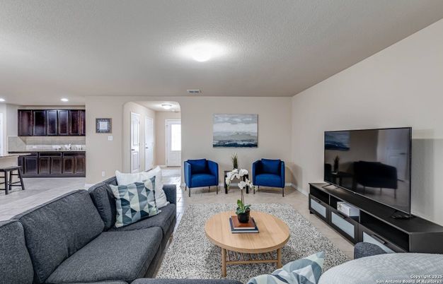 Interior, Kitchen, Living room, Recessed Lighting
