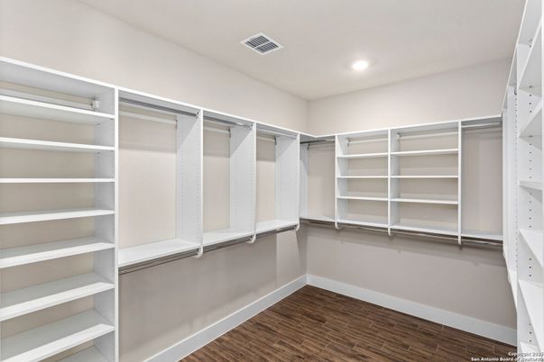Interior, Recessed Lighting, Walk-in Closets, Wood Texture Flooring