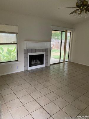 Empty room, Fireplace, Interior