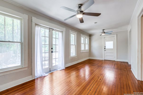 Empty room, Interior, Wood Texture Flooring