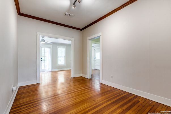 Empty room, Interior, Wood Texture Flooring