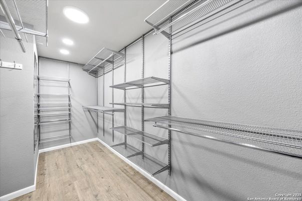 Interior, Recessed Lighting, Walk-in Closets, Wood Texture Flooring