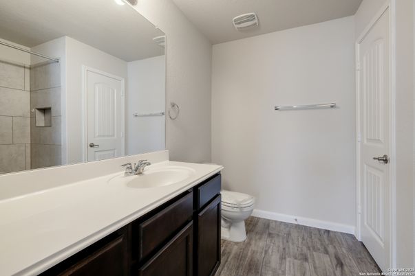 Bathroom, Interior, Wood Texture Flooring