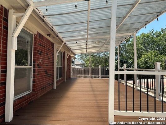 Exterior, Wood Texture Flooring