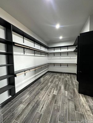 Interior, Recessed Lighting, Walk-in Closets, Wood Texture Flooring