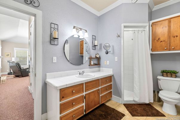 Bathroom, Interior, Tile Countertops