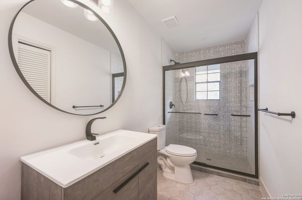 Bathroom, Glass Shower, Interior