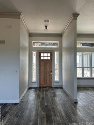 Empty room, Interior, Wood Texture Flooring
