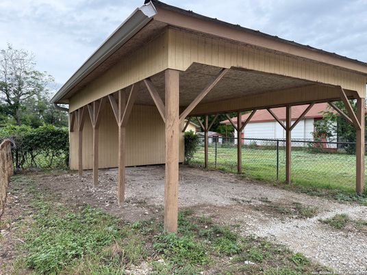 Backyard, Detached Garage, Exterior