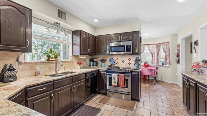 Interior, Kitchen, Recessed Lighting, Stainless Steel Appliances
