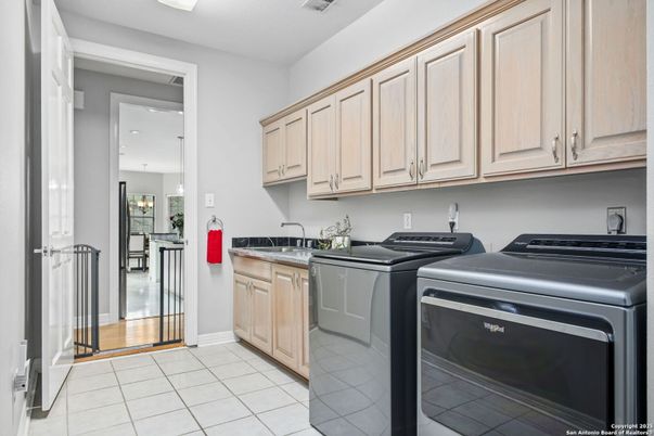 Interior, Washer