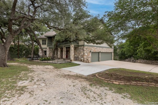 Attached, Backyard, Exterior, Facade, None